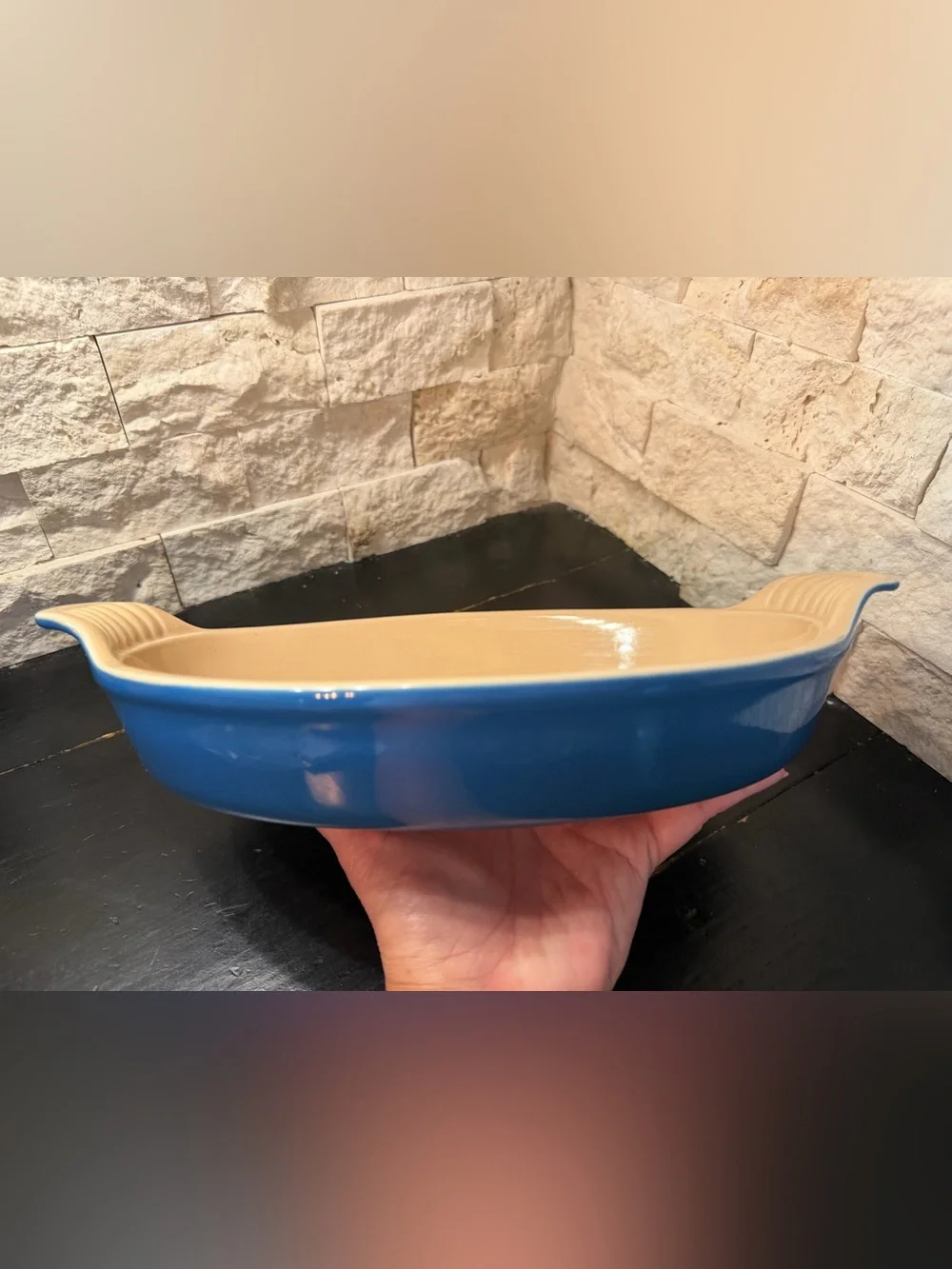Le Creuset Oval Baking Au Gratin Casserole Dish 7.25” x 11.5”